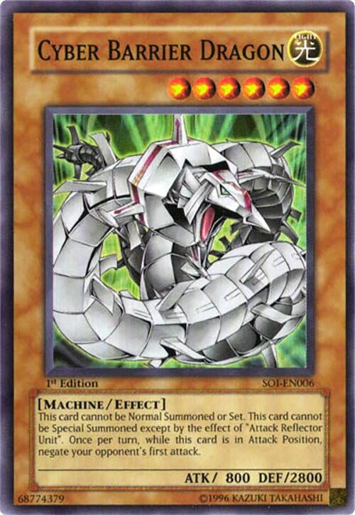 Cyber Barrier Dragon (6) - YuGiOh Single