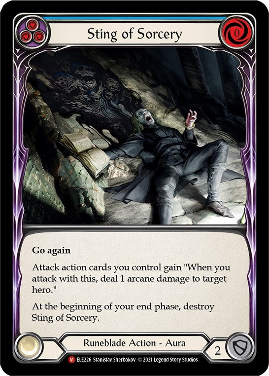 Sting of Sorcery (226) [ELE] - Flesh and Blood TCG Single
