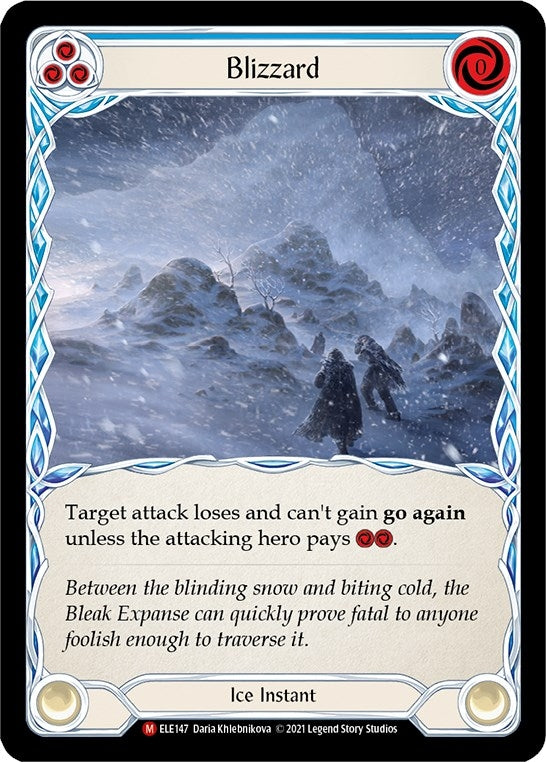 Blizzard (147) [ELE] - Flesh and Blood TCG Single