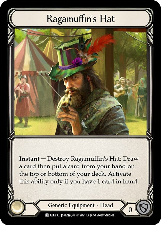 Ragamuffin’s Hat (233) [ELE] - Flesh and Blood TCG Single