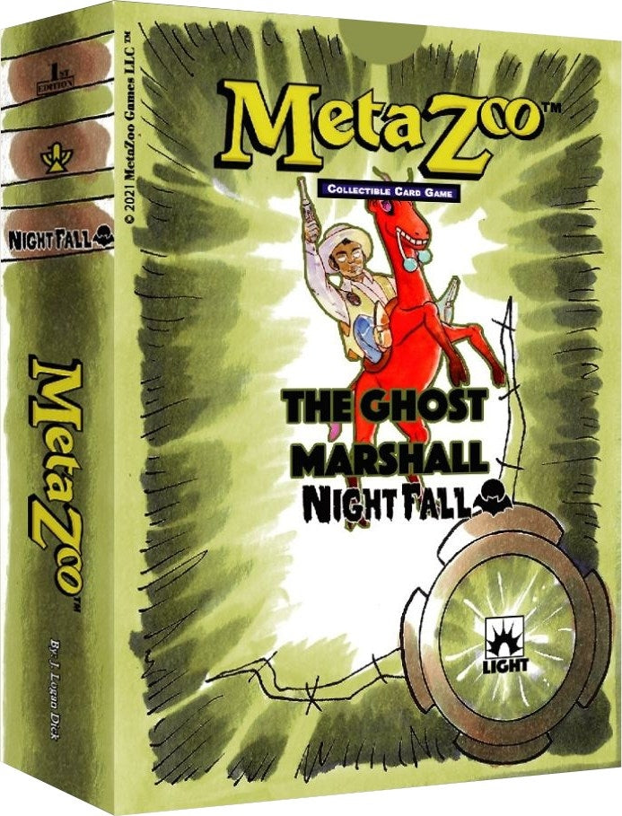 Nightfall Tribal Theme Deck: The Ghost Marshall - First Edition [NFFE-TD] - MetaZoo Sealed