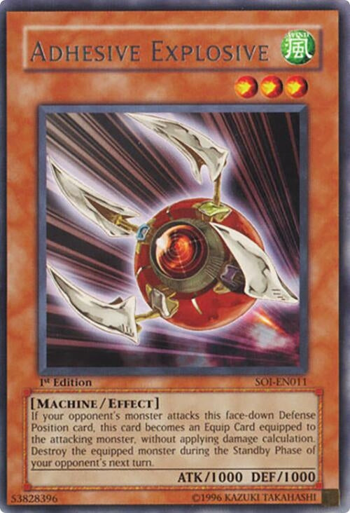 Adhesive Explosive (11) - YuGiOh Single