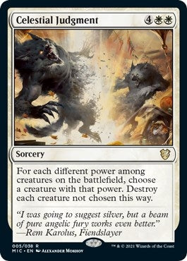 Celestial Judgment (5) [MIC] - MTG Single
