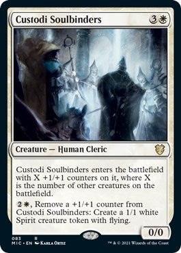 Custodi Soulbinders (83) [MIC] - MTG Single