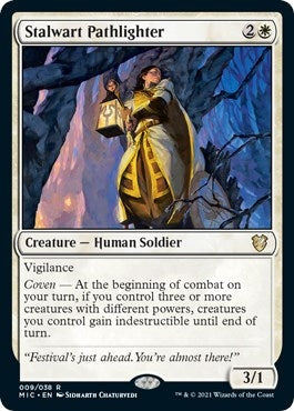 Stalwart Pathlighter (9) [MIC] - MTG Single
