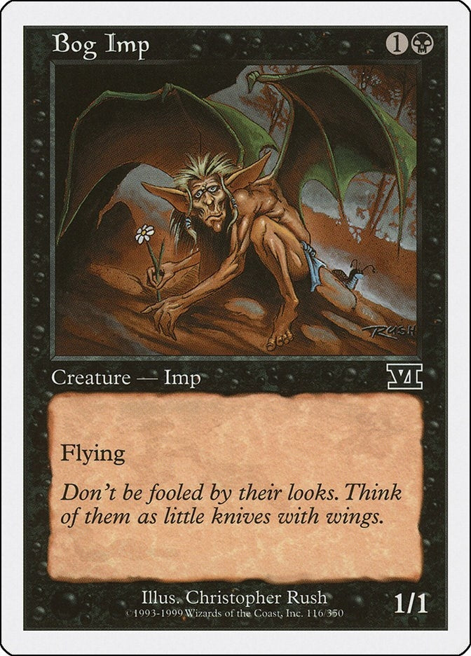 Bog Imp (116) [6ED] - MTG Single