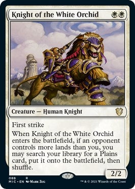 Knight of the White Orchid (88) [MIC] - MTG Single