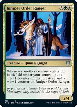 Juniper Order Ranger (153) [MIC] - MTG Single