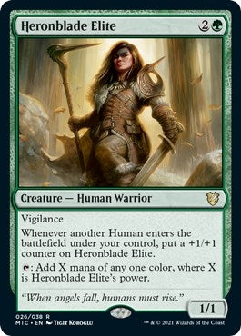 Heronblade Elite (26) [MIC] - MTG Single