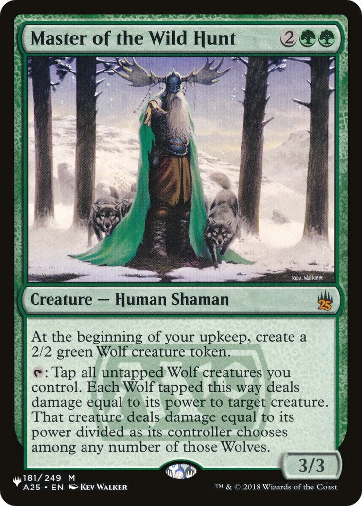 Master of the Wild Hunt (181) [LIST] - MTG Single