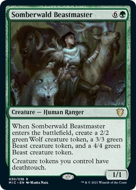 Somberwald Beastmaster (30) [MIC] - MTG Single