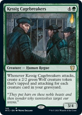 Kessig Cagebreakers (142) [MIC] - MTG Single