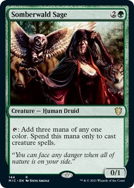 Somberwald Sage (144) [MIC] - MTG Single