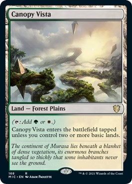 Canopy Vista (168) [MIC] - MTG Single