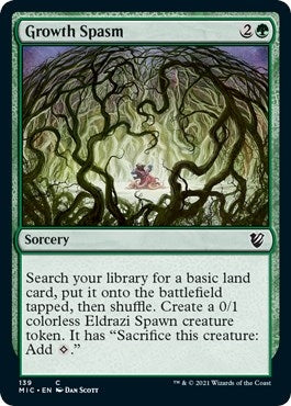 Growth Spasm (139) [MIC] - MTG Single