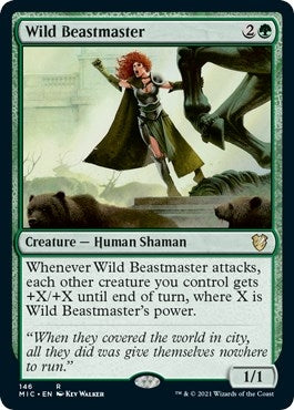 Wild Beastmaster (146) [MIC] - MTG Single
