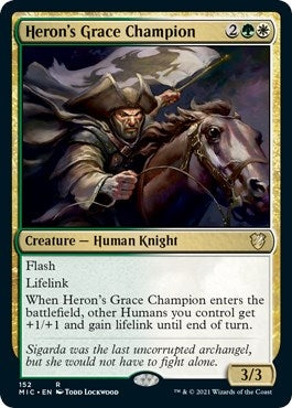 Heron’s Grace Champion (152) [MIC] - MTG Single