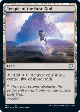 Temple of the False God (186) [MIC] - MTG Single