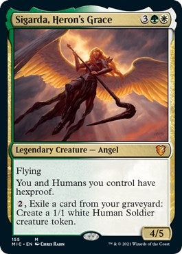 Sigarda Heron’s Grace (155) [MIC] - MTG Single
