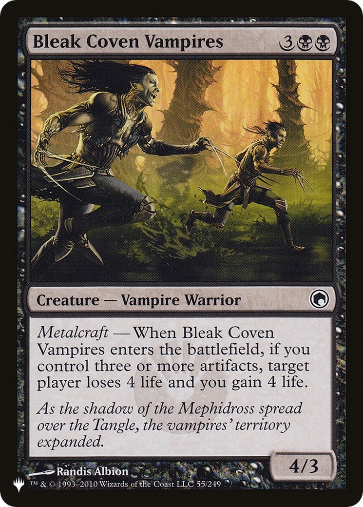 Bleak Coven Vampires (55) [LIST] - MTG Single