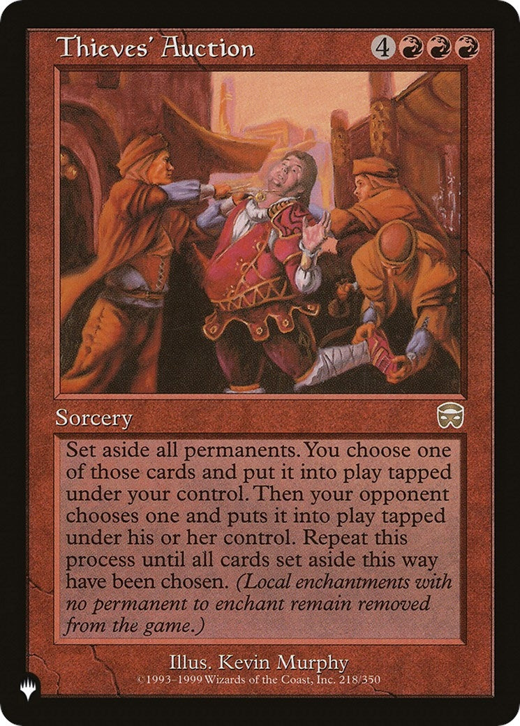 Thieves’ Auction (218) [LIST] - MTG Single