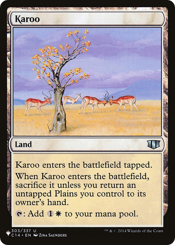 Karoo (C14) (303) [LIST] - MTG Single