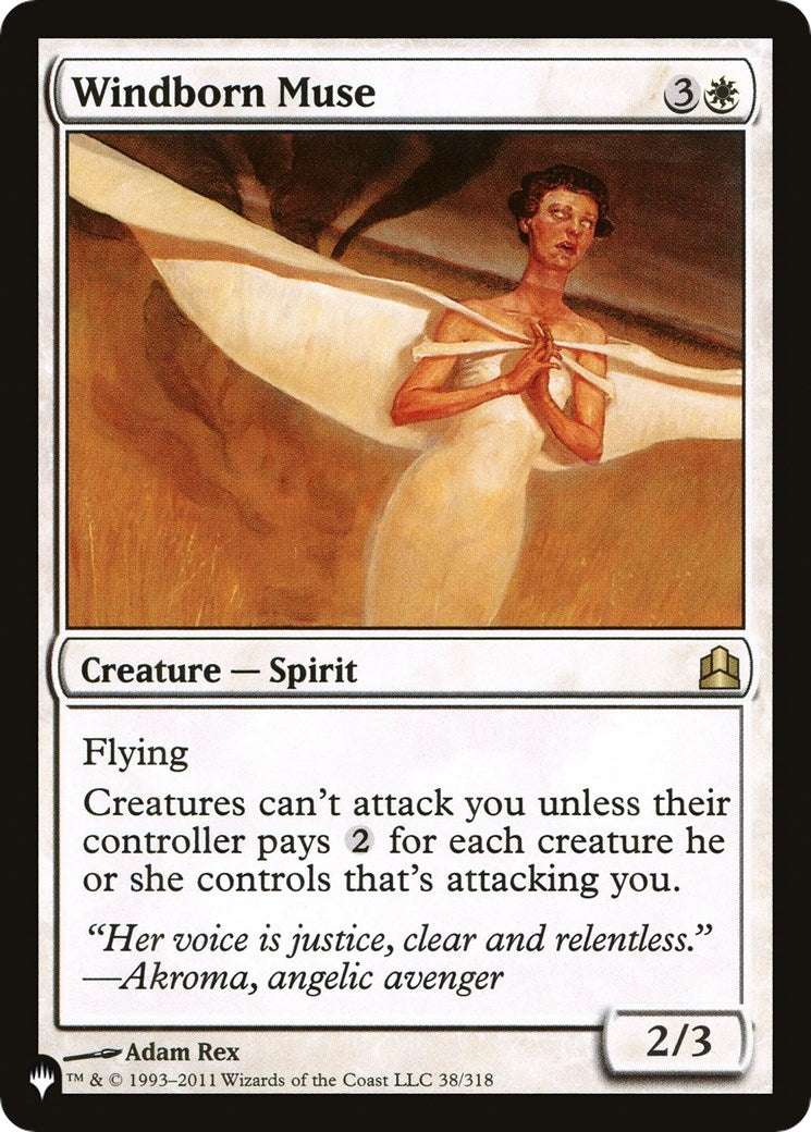 Windborn Muse (38) [LIST] - MTG Single