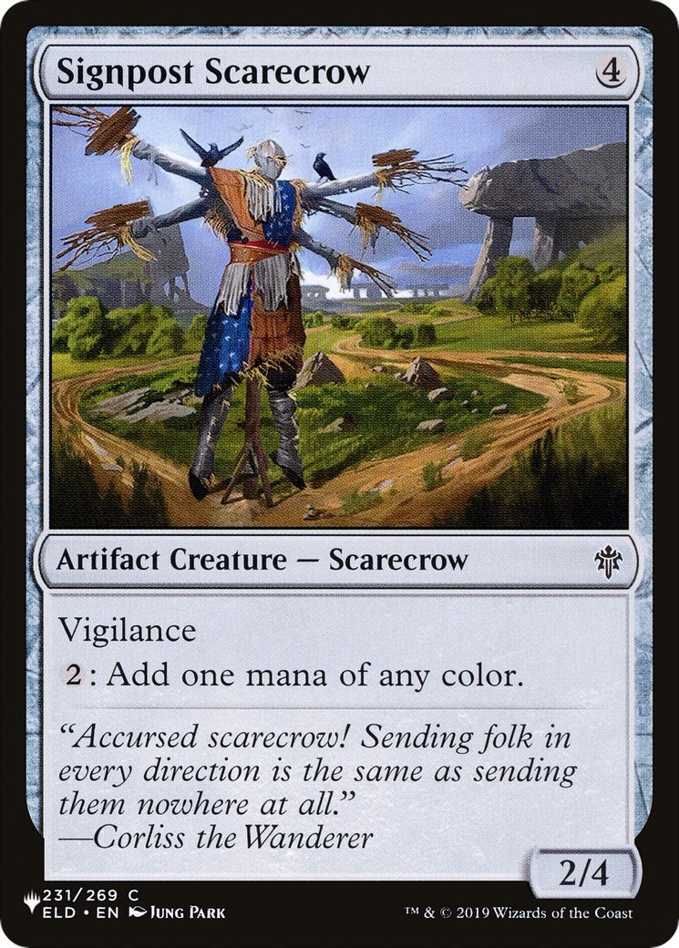 Signpost Scarecrow (231) [LIST] - MTG Single