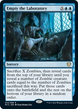 Empty the Laboratory (14) [MIC] - MTG Single