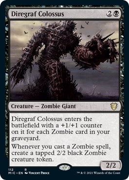 Diregraf Colossus (112) [MIC] - MTG Single