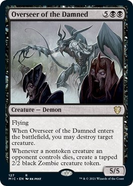 Overseer of the Damned (127) [MIC] - MTG Single