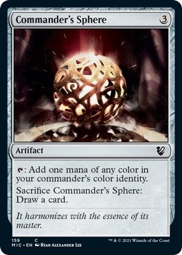 Commander’s Sphere (159) [MIC] - MTG Single
