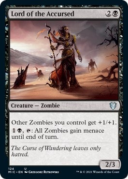 Lord of the Accursed (124) [MIC] - MTG Single