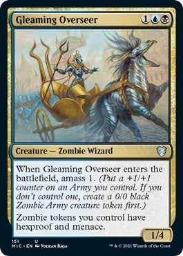 Gleaming Overseer (151) [MIC] - MTG Single