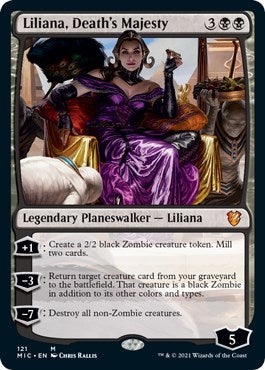 Liliana Death’s Majesty (121) [MIC] - MTG Single