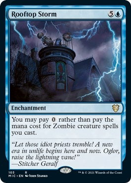 Rooftop Storm (103) [MIC] - MTG Single