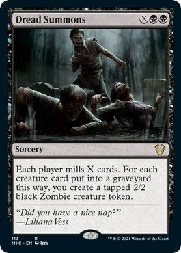 Dread Summons (113) [MIC] - MTG Single