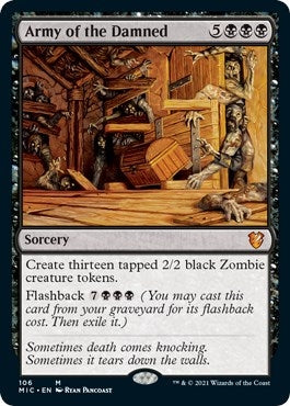 Army of the Damned (106) [MIC] - MTG Single