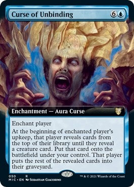 Curse of Unbinding (Extended Art) (50) [MIC] - MTG Single