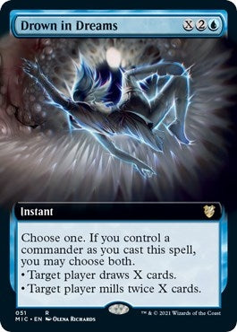 Drown in Dreams (Extended Art) (51) [MIC] - MTG Single