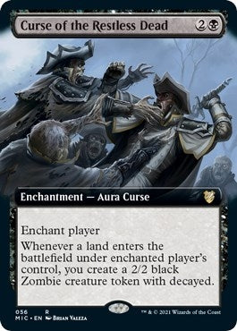 Curse of the Restless Dead (Extended Art) (56) [MIC] - MTG Single