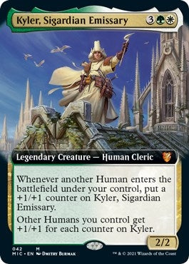 Kyler Sigardian Emissary (Extended Art) (42) [MIC] - MTG Single