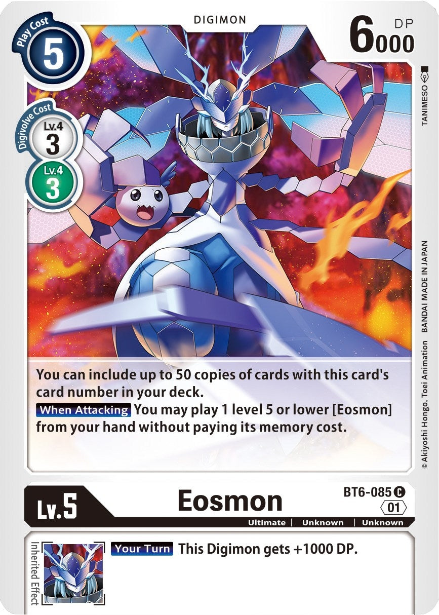 Eosmon - BT6-085 (6085) [BT06] - Digimon Card Game Single