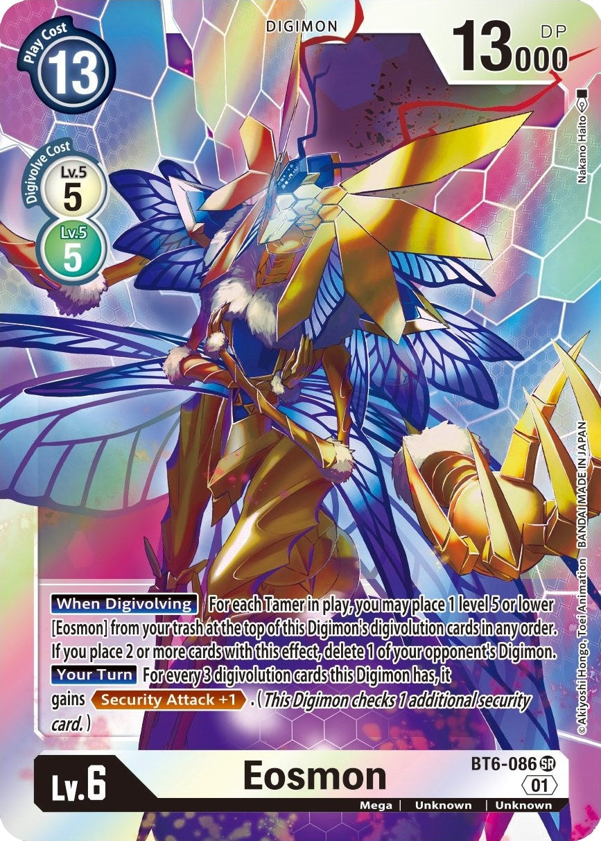 Eosmon - BT6-086 (6086) [BT06] - Digimon Card Game Single