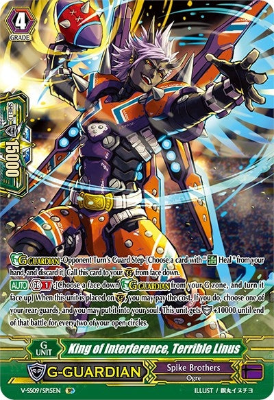 King of Interference Terrible Linus (SP) (915) [V-SS09] - Cardfight Vanguard Single