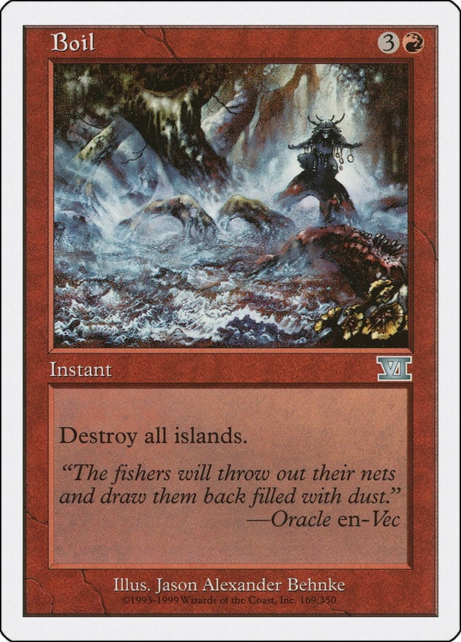 Boil (169) [6ED] - MTG Single