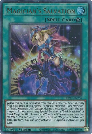Magician’s Salvation (21256) (MP21) - YuGiOh Single