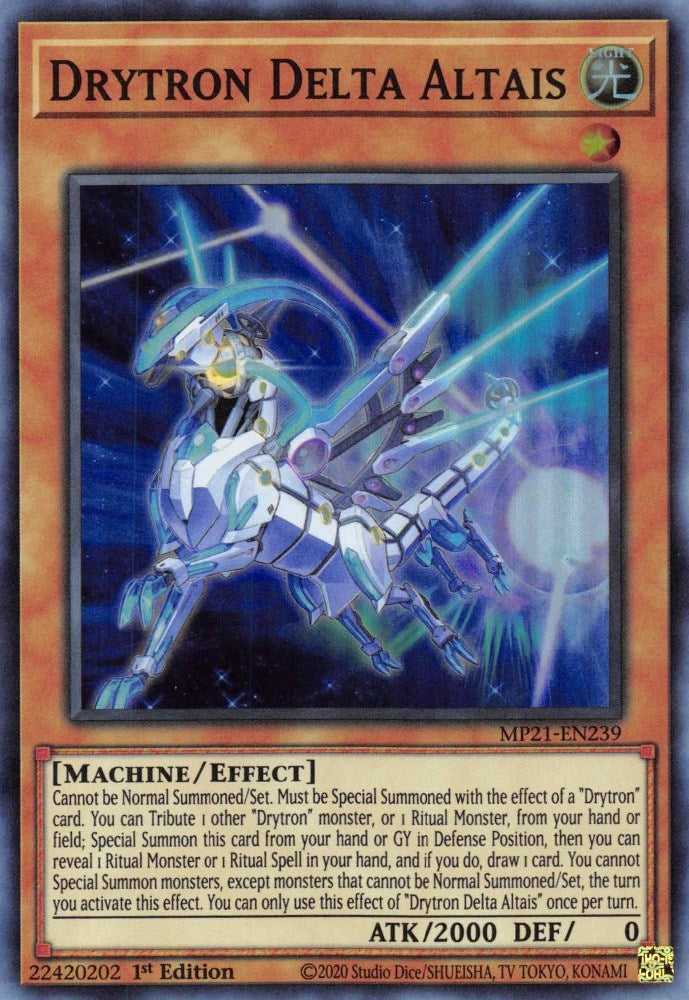 Drytron Delta Altais (21239) (MP21) - YuGiOh Single