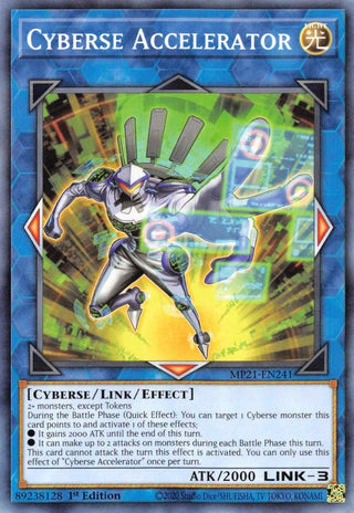 Cyberse Accelerator (21241) (MP21) - YuGiOh Single