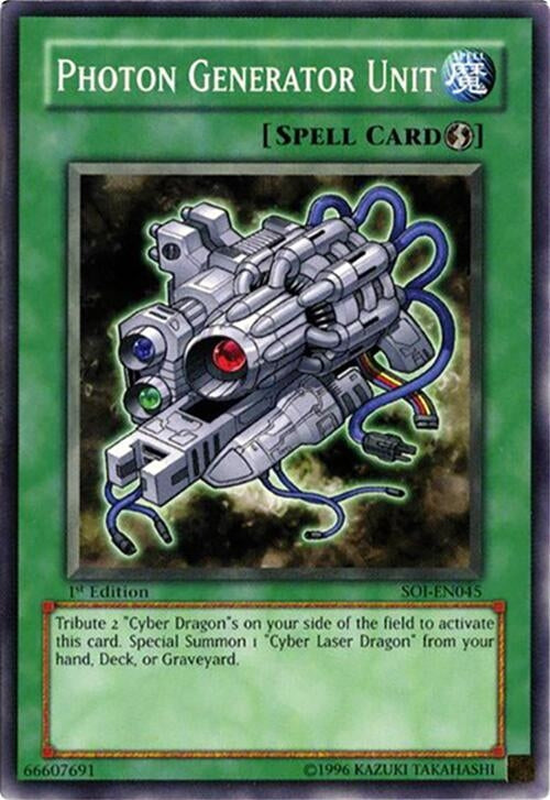 Photon Generator Unit (45) - YuGiOh Single